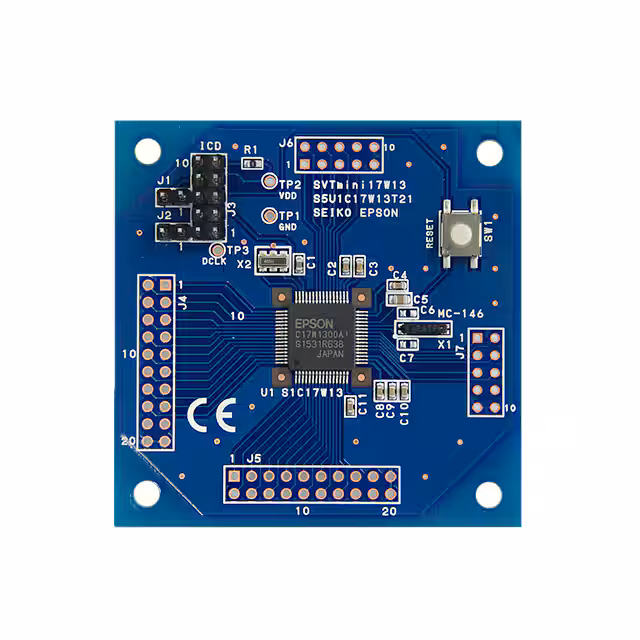 S5U1C17W13T2100 Epson Electronics America Inc-Semiconductor Div  Cartes d'évaluation - Embarquées - MCU DSP